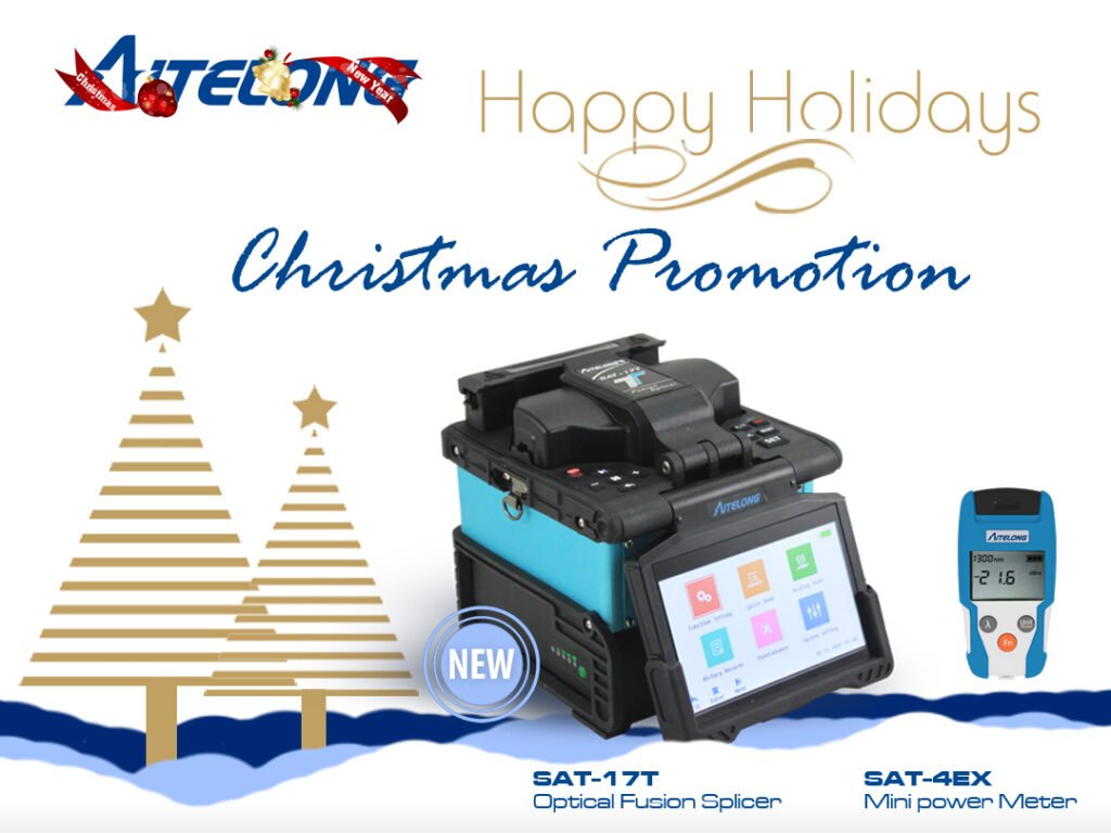 Christmas Promotion of SAT-17T Optical Fusion Splicer
